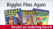 Biggles series created by Captain W.E. Johns